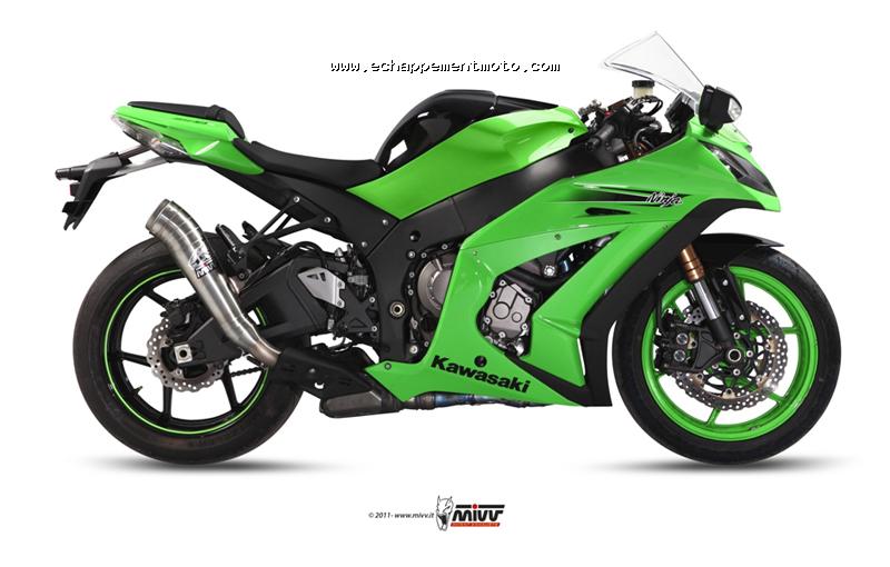 ECHAPPEMENT MOTO KAWASAKI ZX 10 R 2011 MIVV GHIBLI K026LGX_a